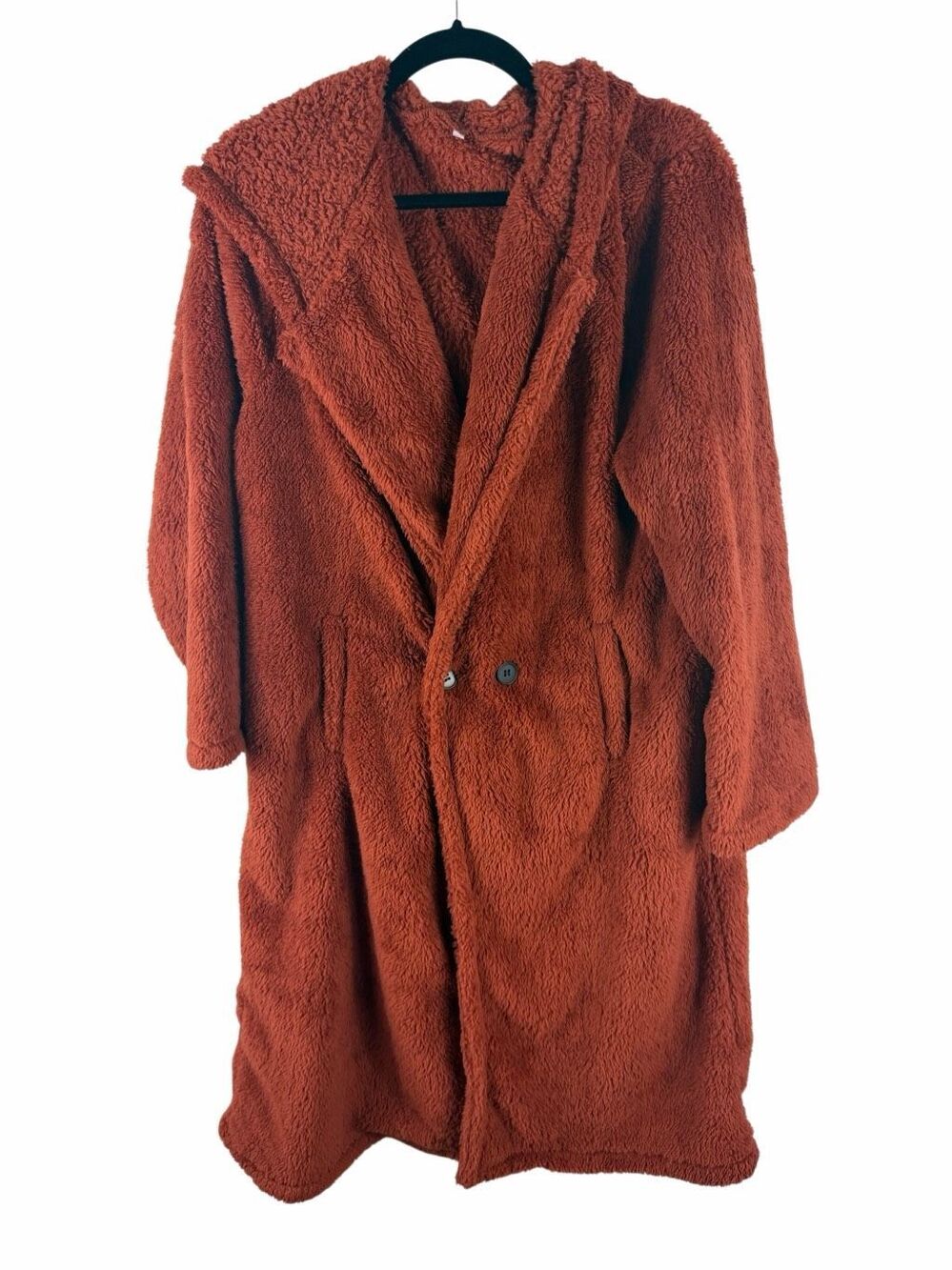 NWT Amazon Orange Rust Robe- Size XL